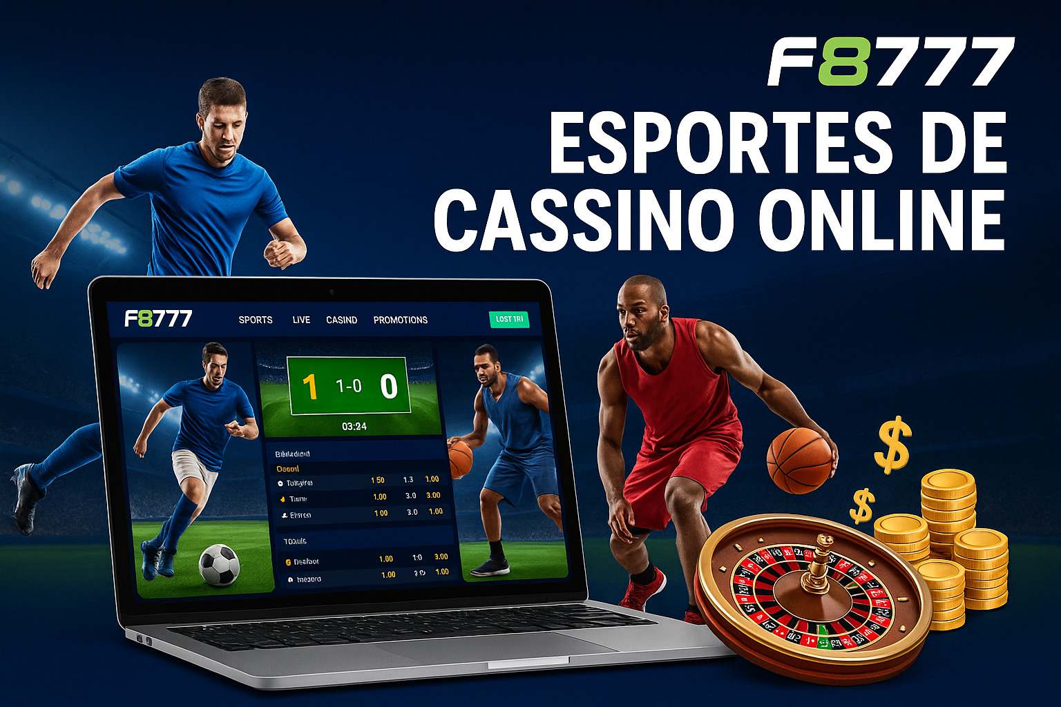 Apostas esportivas no cassino online F8777