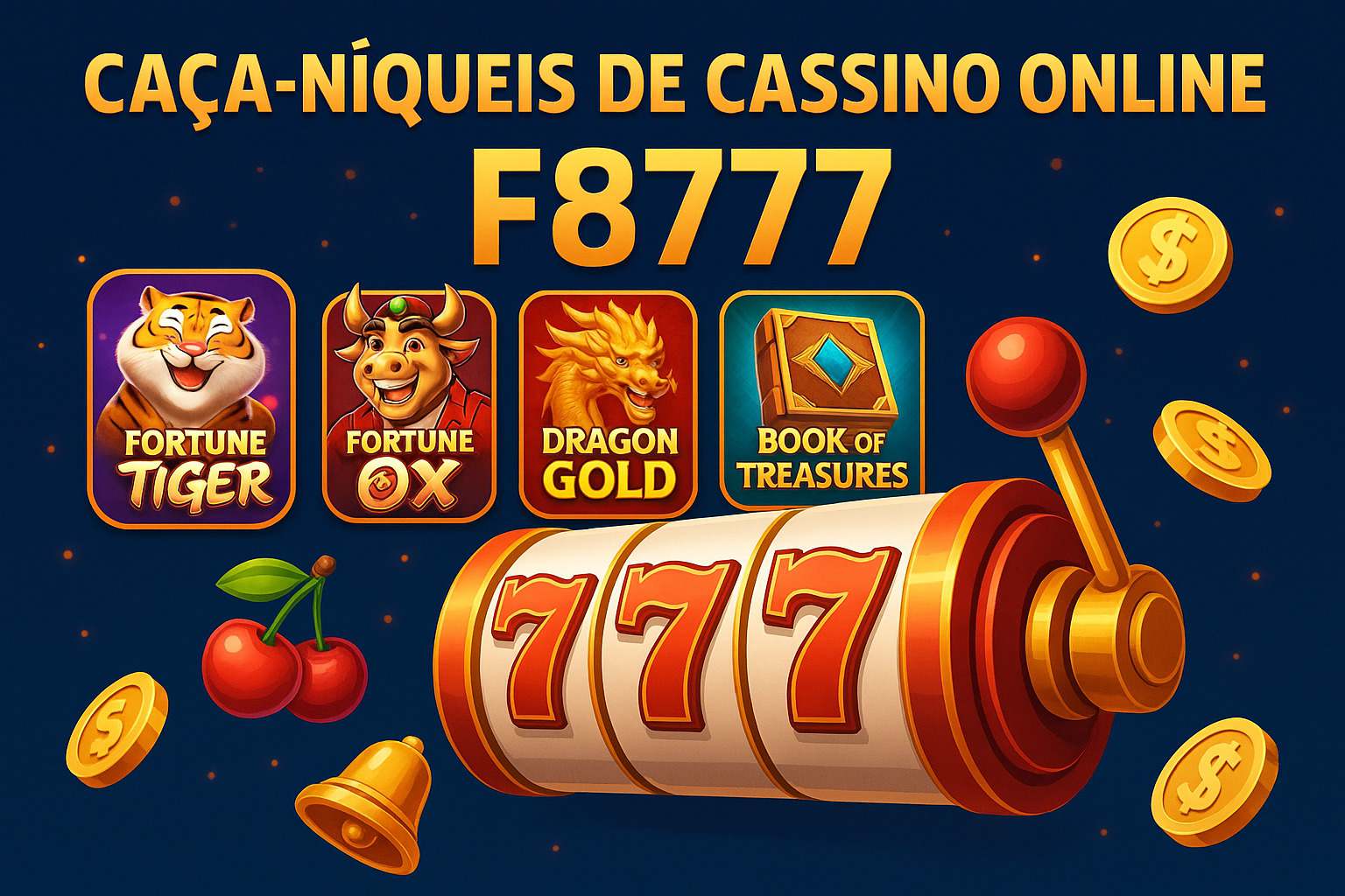 Explore o mundo das slot machines no F8777 Casino